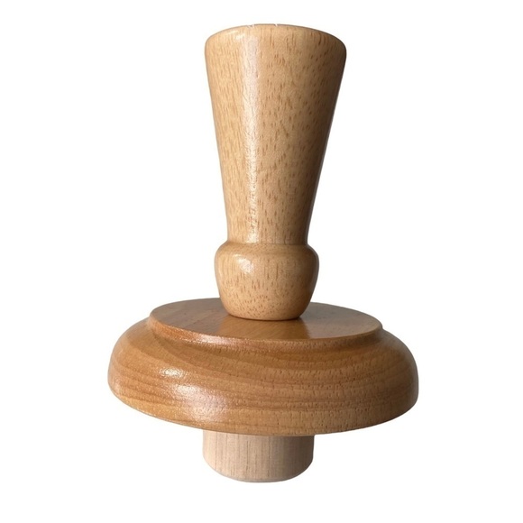 STANDARD Neck Finial Natural Wood - Picture 4 of 4
